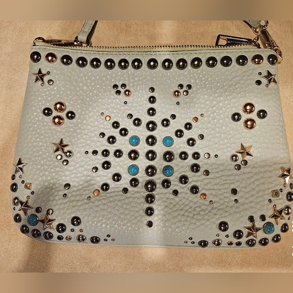 REBECCA MINKOFF LIGHT BLUE CROSSBODY - Picture 2 of 8